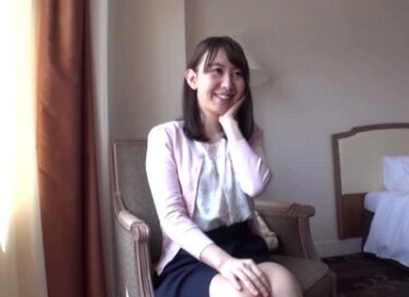 受け答えもしっかりしている育ちの良さそうな美人奥様♡結婚4年目で初めての不倫がAV出演